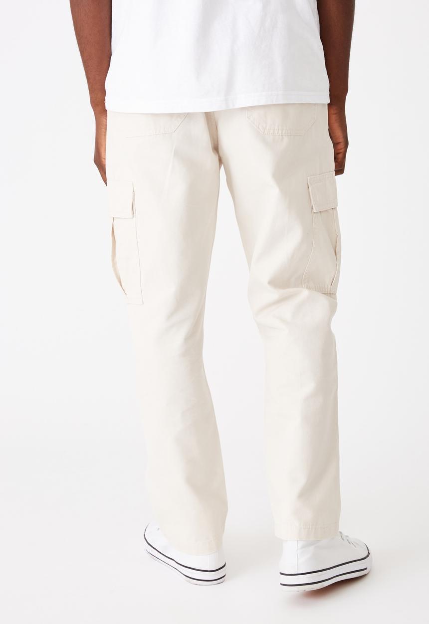 Cotton On - Cargo pant - cream 