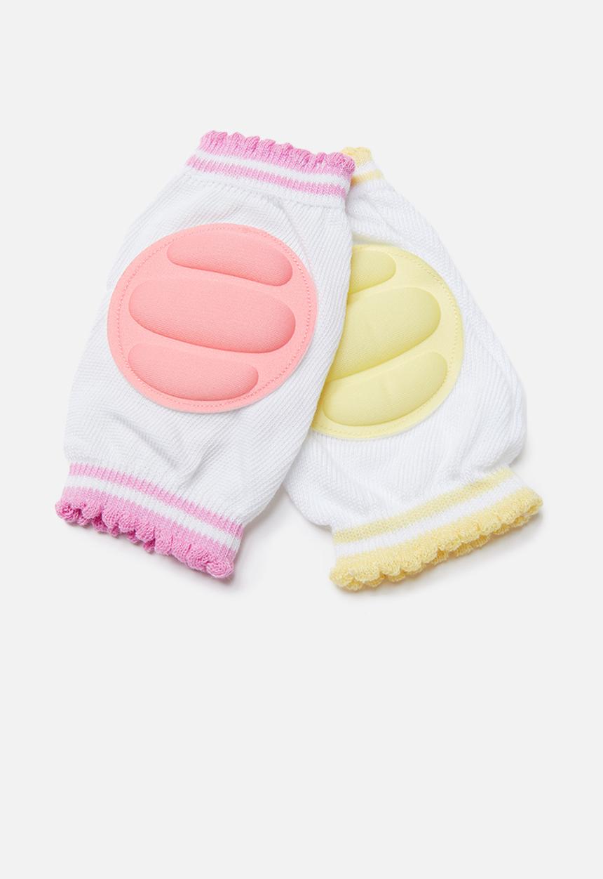 Pop Candy - 2 Pack knee pads - yellow & pink