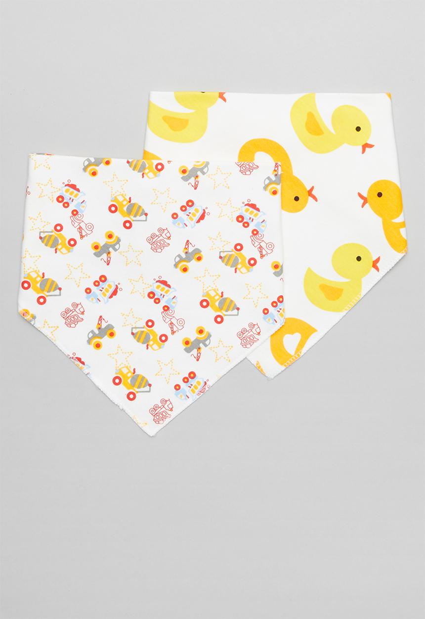 Pop Candy - 2 Pack duck bibs - multi