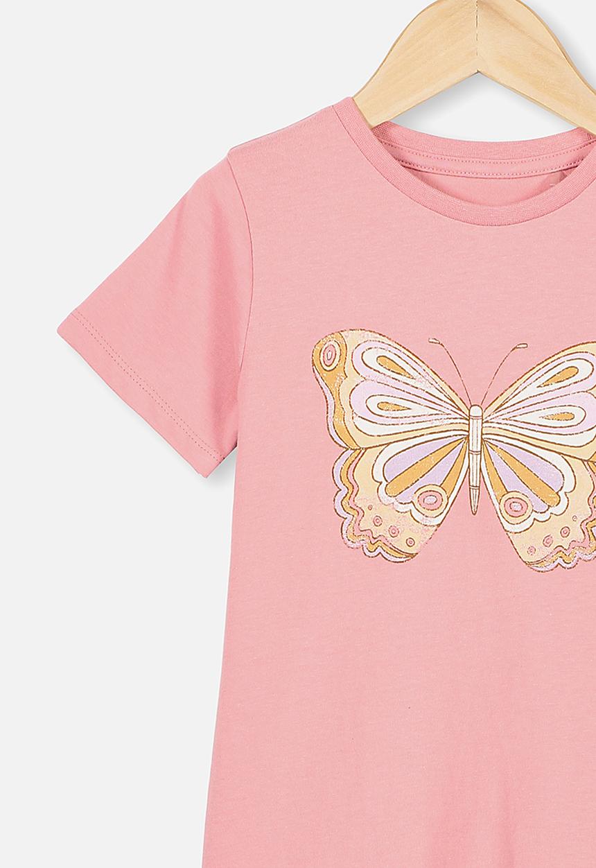 Cotton On - Penelope short sleeve tee - musk rose