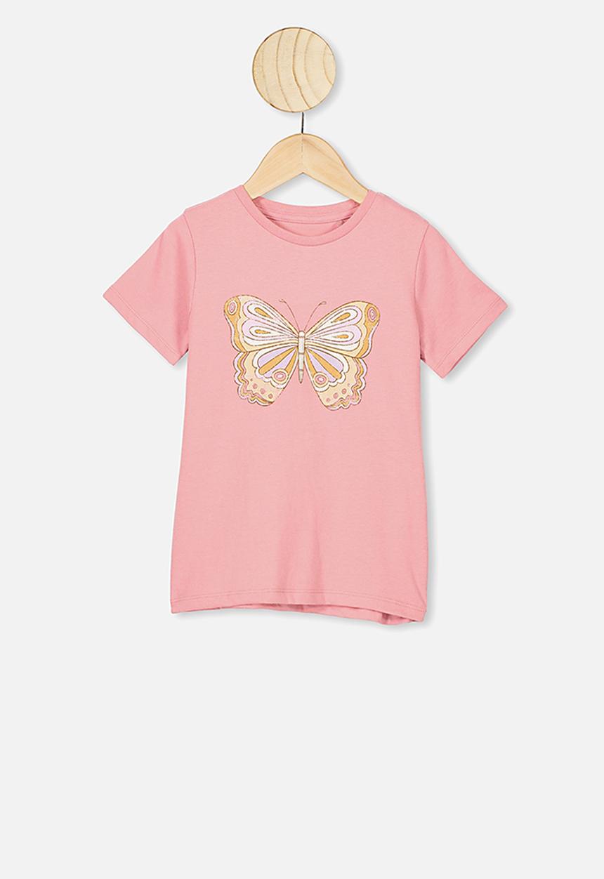 Cotton On - Penelope short sleeve tee - musk rose