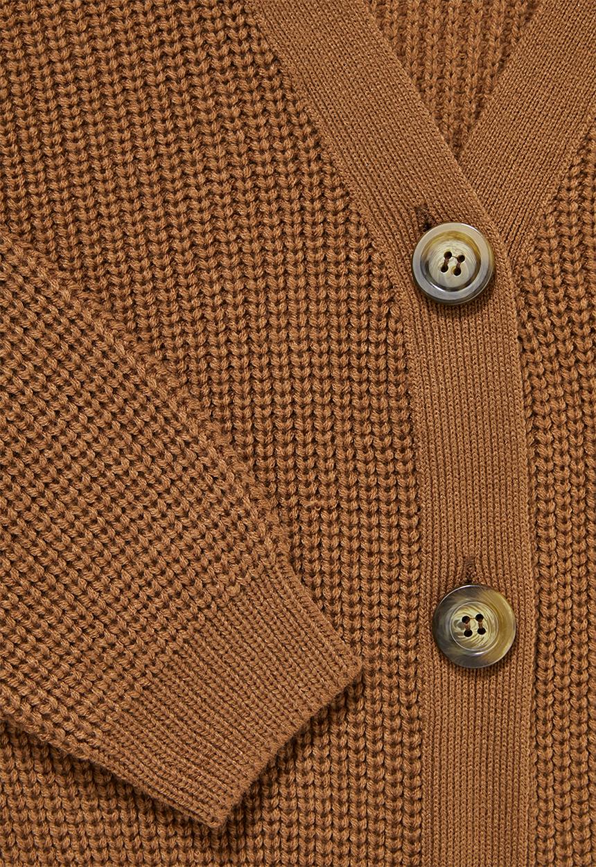 Superbalist - Knit crop cardigan - rust