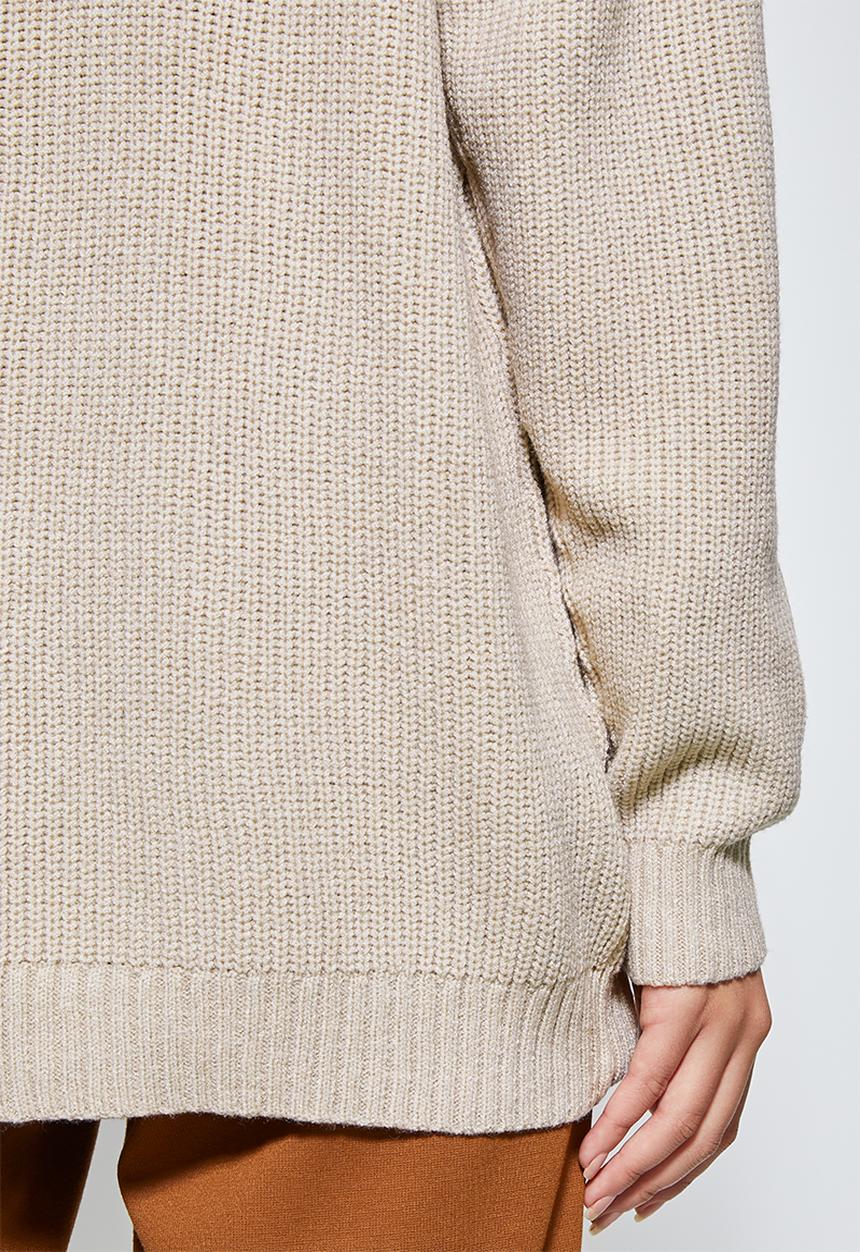 Superbalist - Lofty rib jumper - beige 