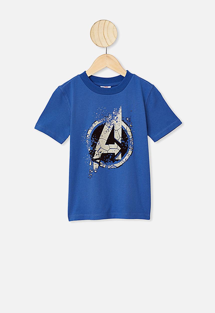Cotton On - Co-lab short sleeve tee - vintage blue