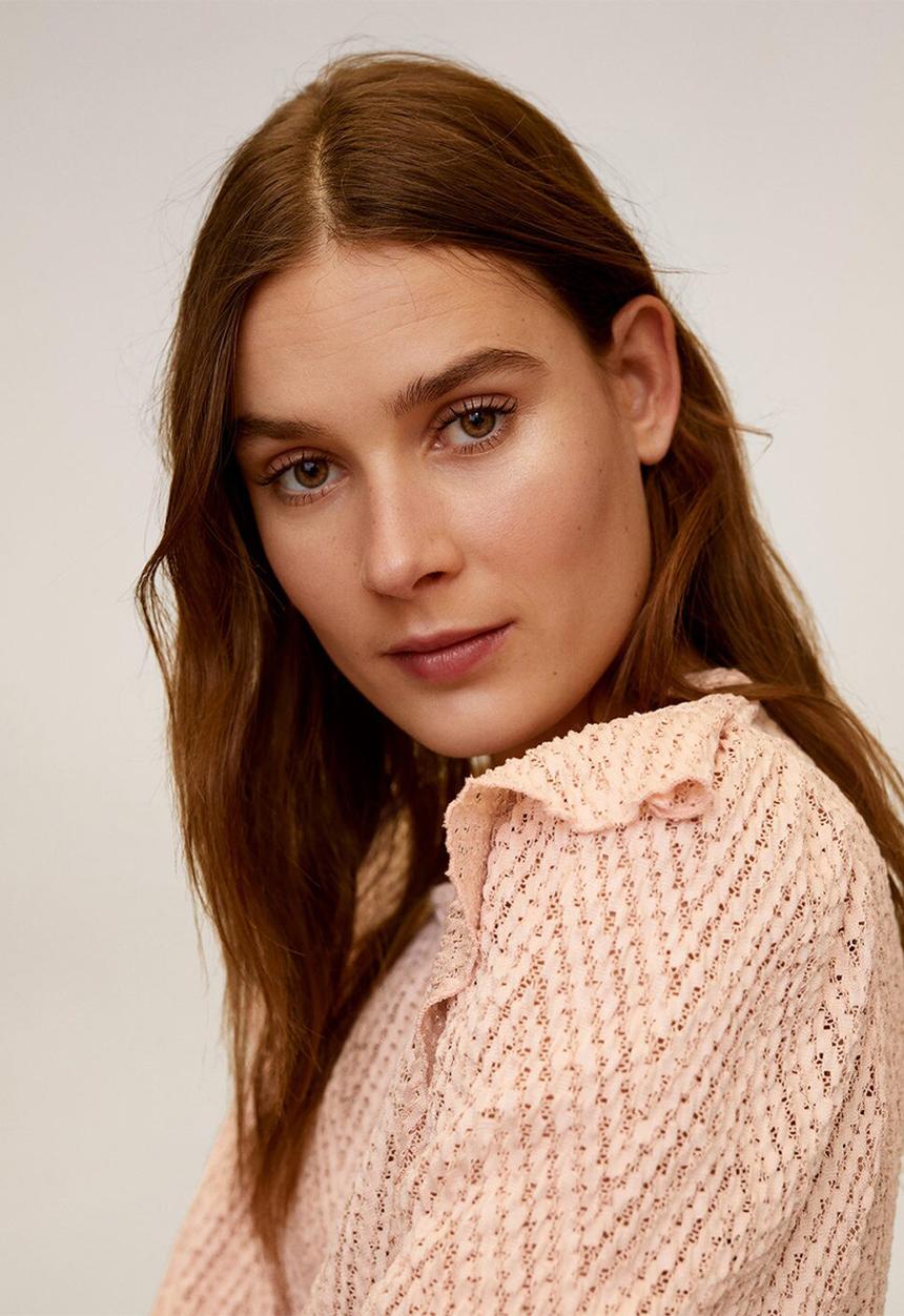 MANGO - T-shirt sweet - pink