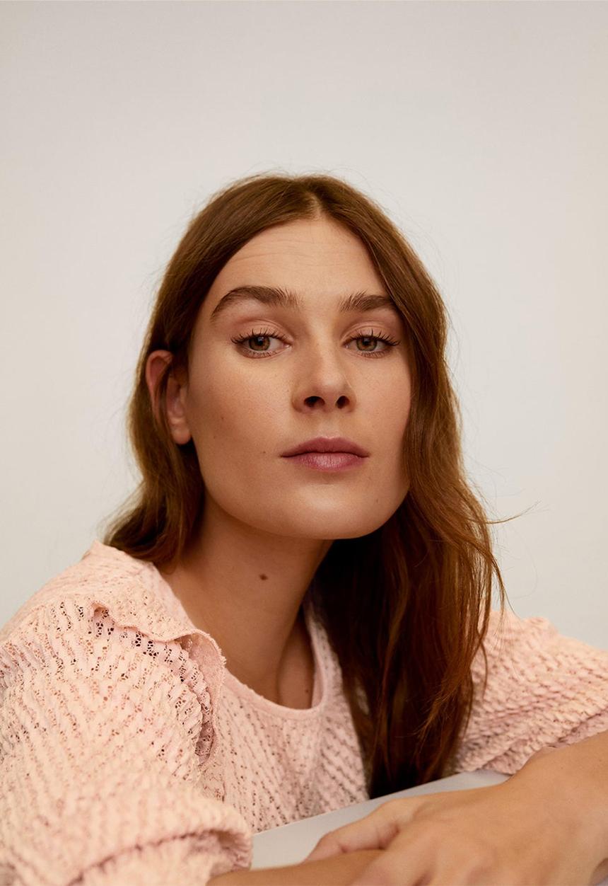 MANGO - T-shirt sweet - pink
