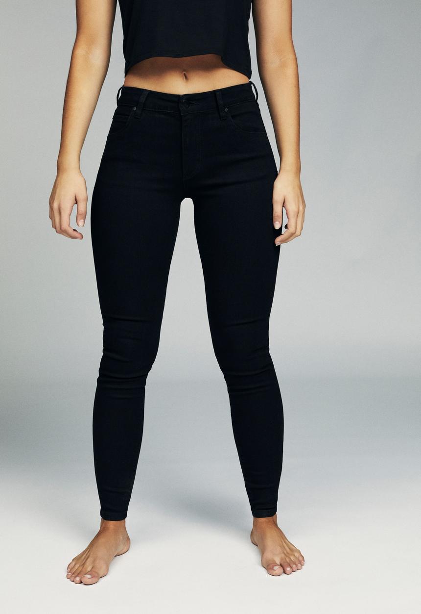 Cotton On - Mid rise skinny jean - black