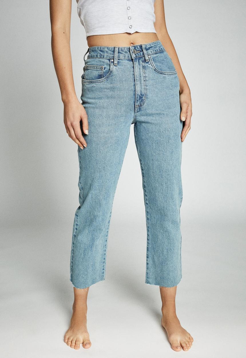 Cotton On - Straight stretch jean - Boston blue