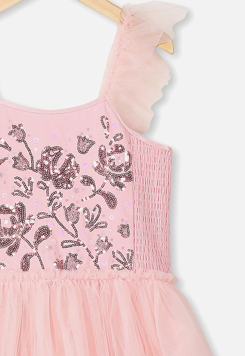 Cotton On - Iris tulle dress - pink