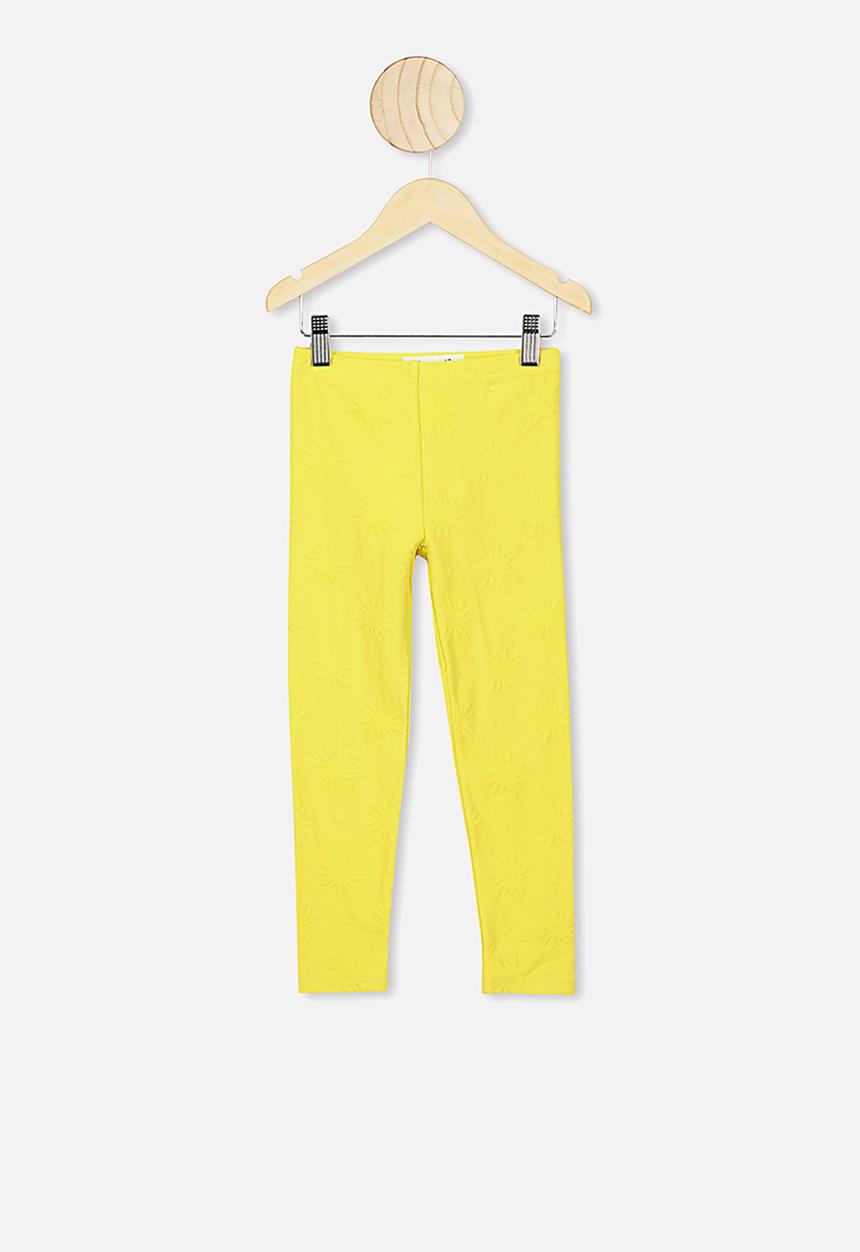 Cotton On - Huggie tights - sunshine stars texture