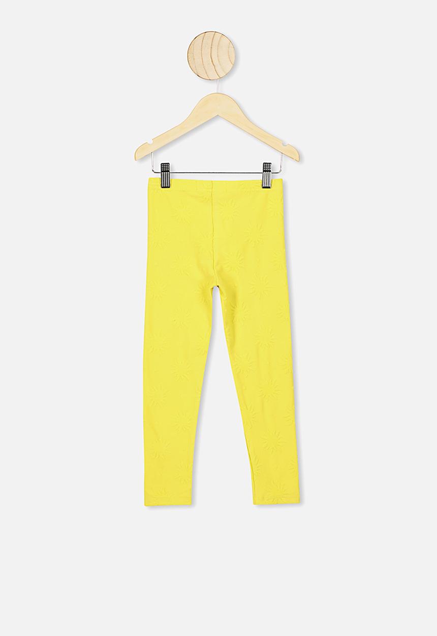 Cotton On - Huggie tights - sunshine stars texture