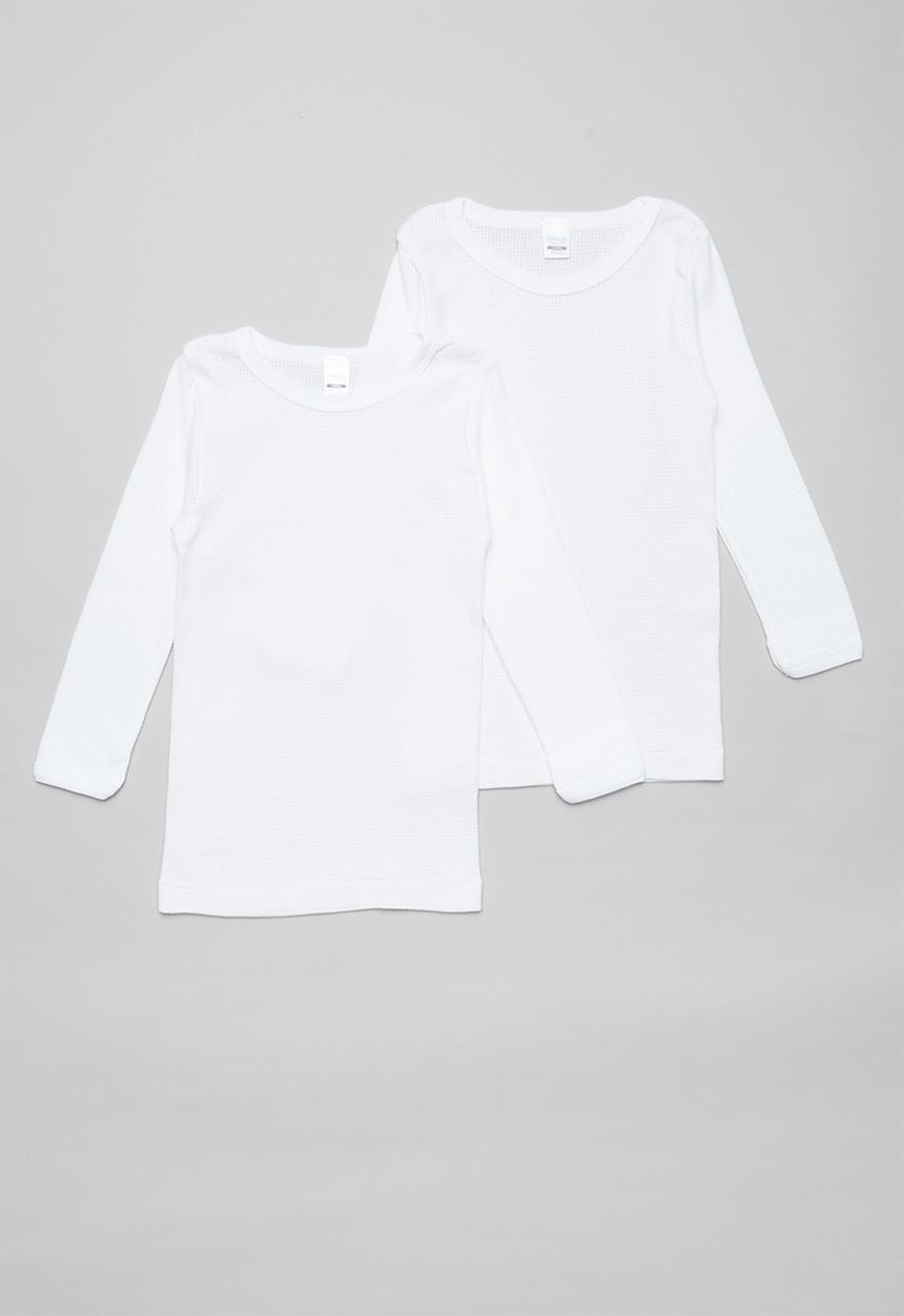 Pop Candy - Boys 3 pack vest - white