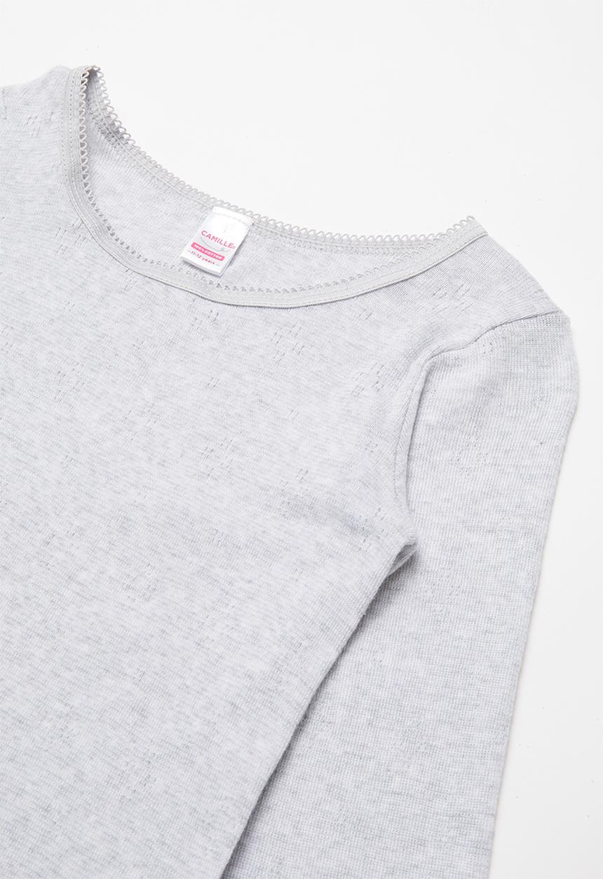 Pop Candy - Girls 2 pack spencers - grey melange