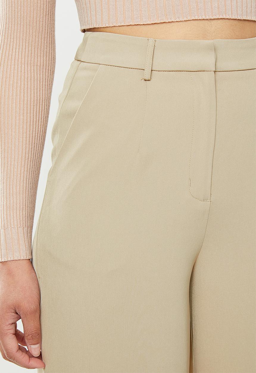 Glamorous - Wide leg trouser - stone