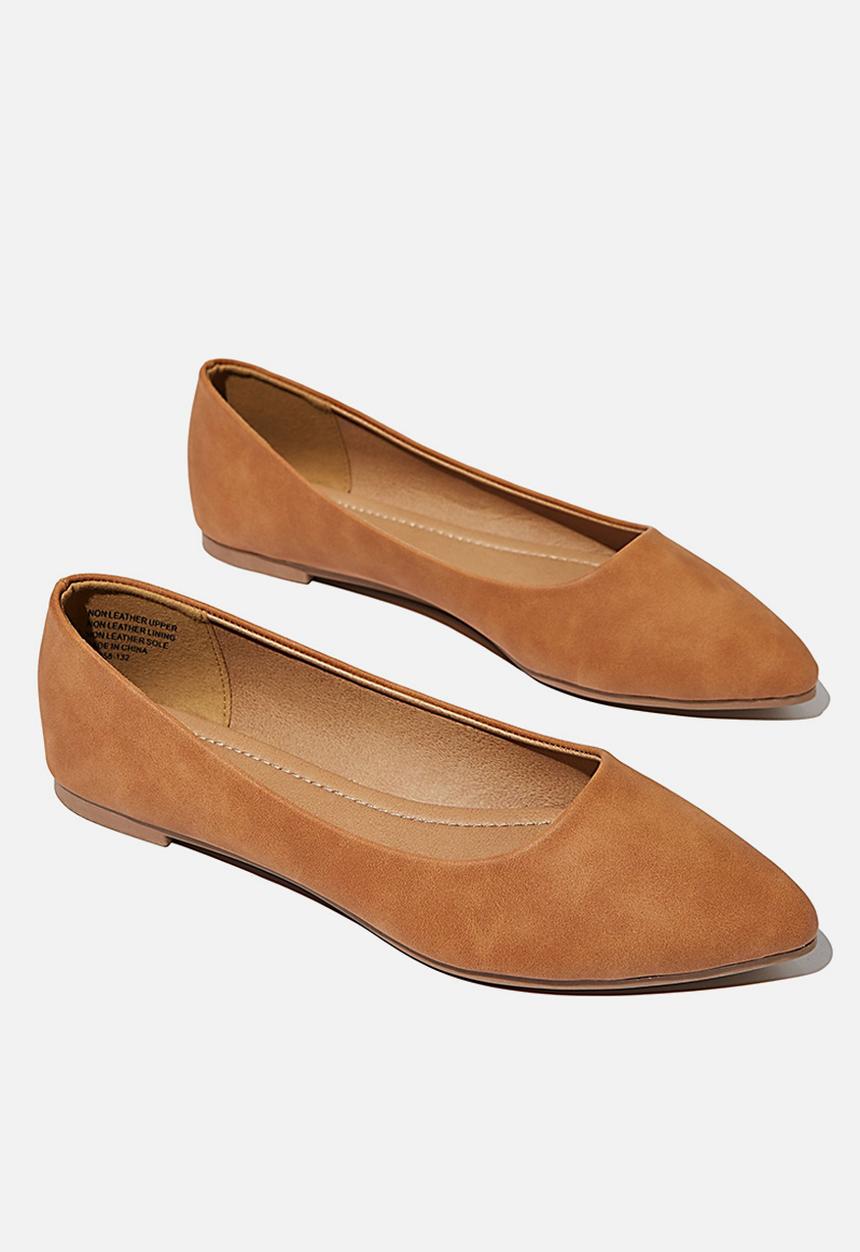 Cotton On - Primo point - tan nubuck