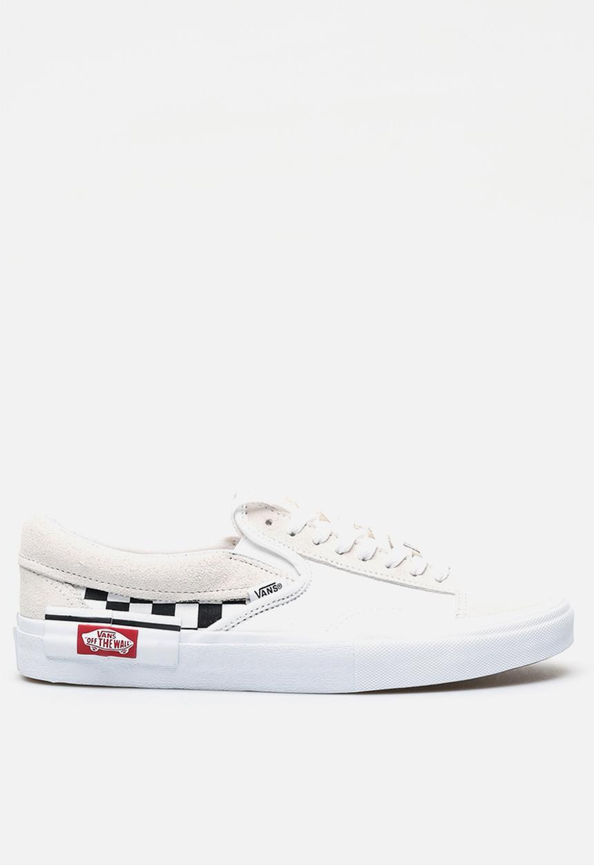 Vans - Slip-On Cap - (checkerboard) true white & black