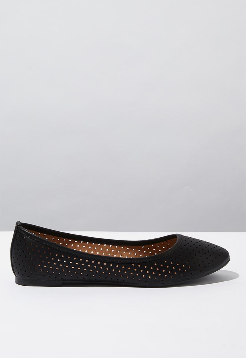 Cotton On - Essential becca laser ballet - black