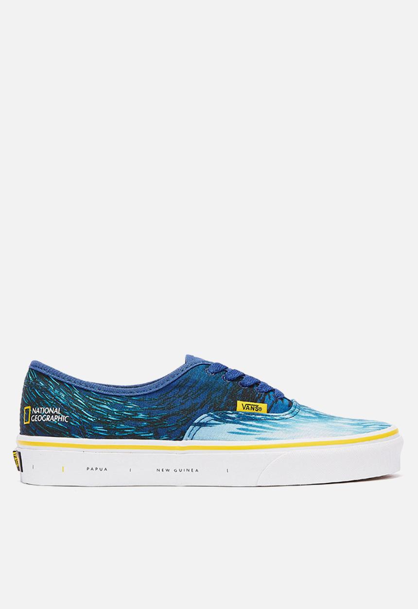 Vans - Authentic - (National Geographic) ocean/true blue
