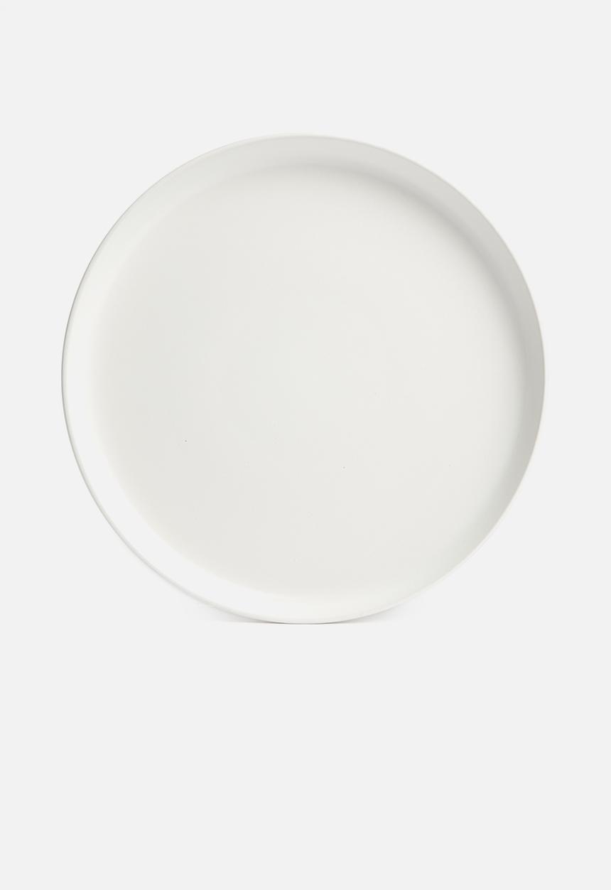 Sixth Floor - Airy dinner plate set of 4 - white