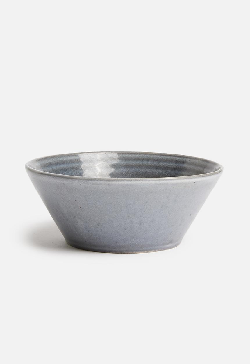 Sixth Floor - Swirl bowl set of 4 - midnight