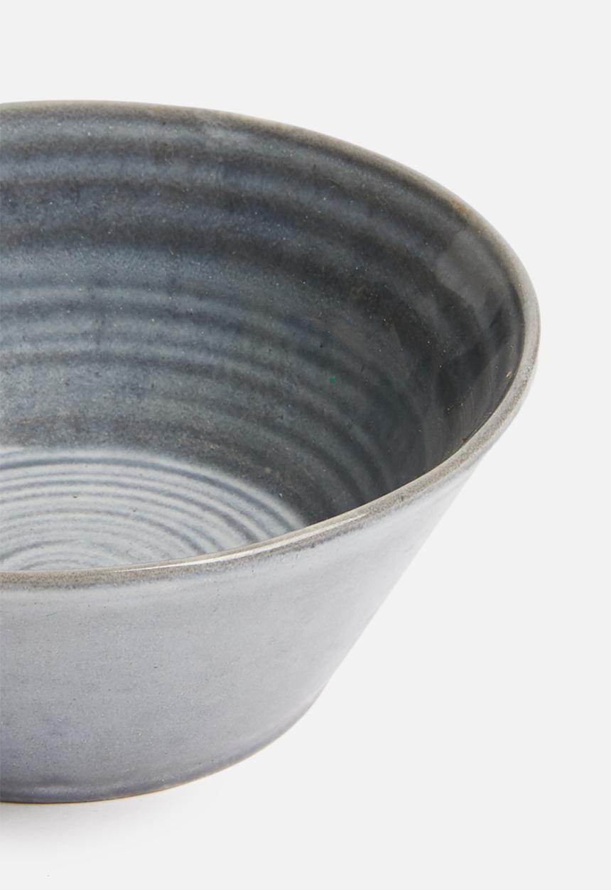 Sixth Floor - Swirl bowl set of 4 - midnight