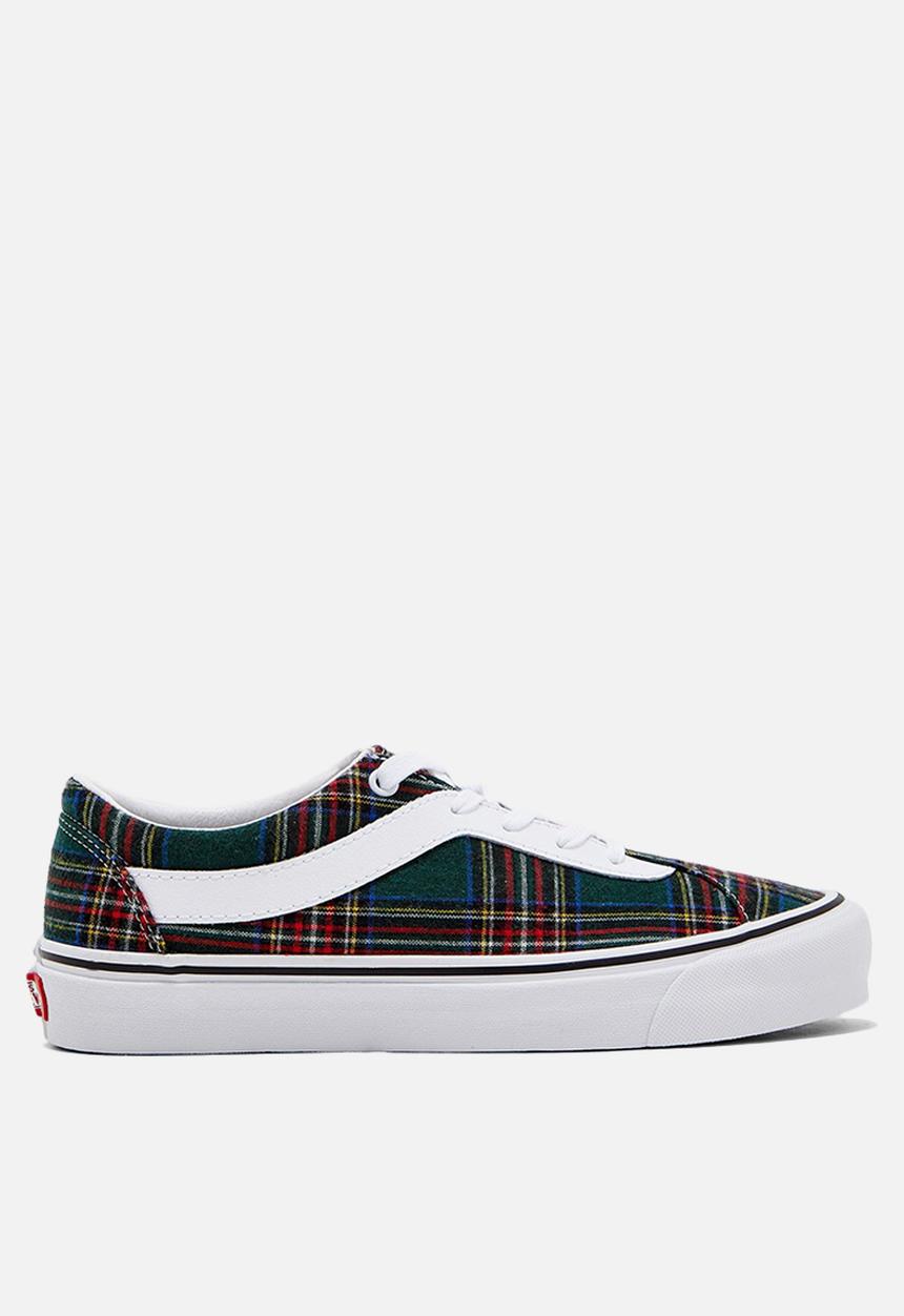 Vans - Bold ni - (plaid) green/true white