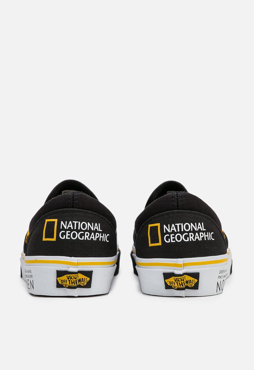 Vans - Classic Slip-On - (National Geographic) then/now glacier
