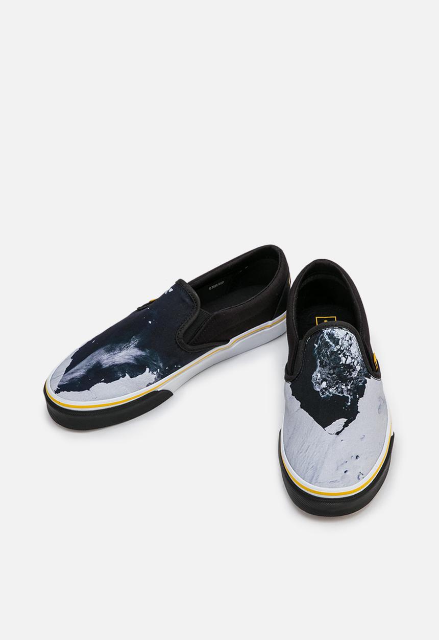 Vans - Classic Slip-On - (National Geographic) then/now glacier