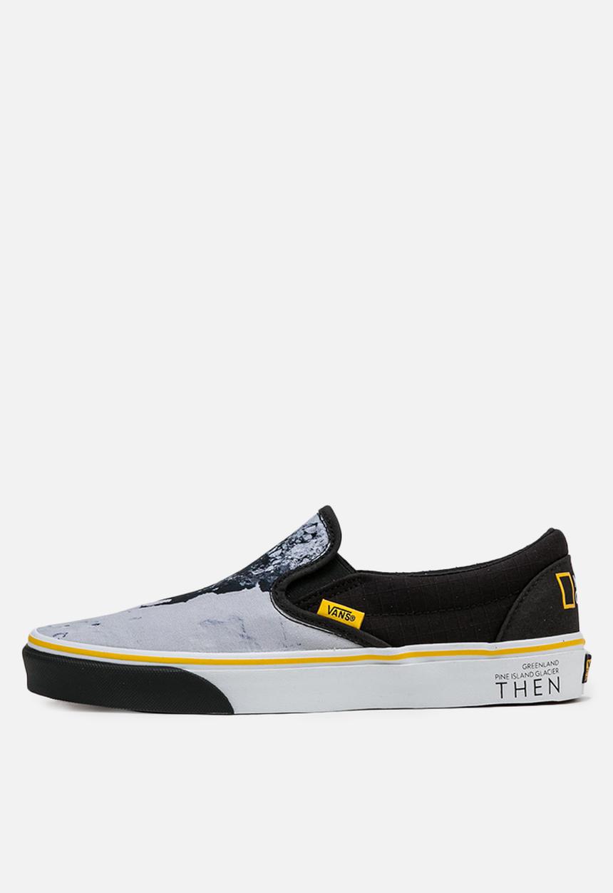 Vans - Classic Slip-On - (National Geographic) then/now glacier