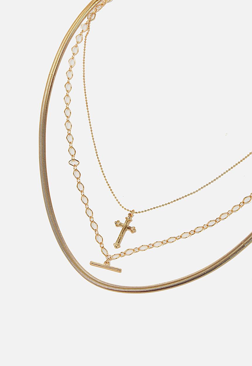 Rubi - Mesmerize treasures necklace  - gold