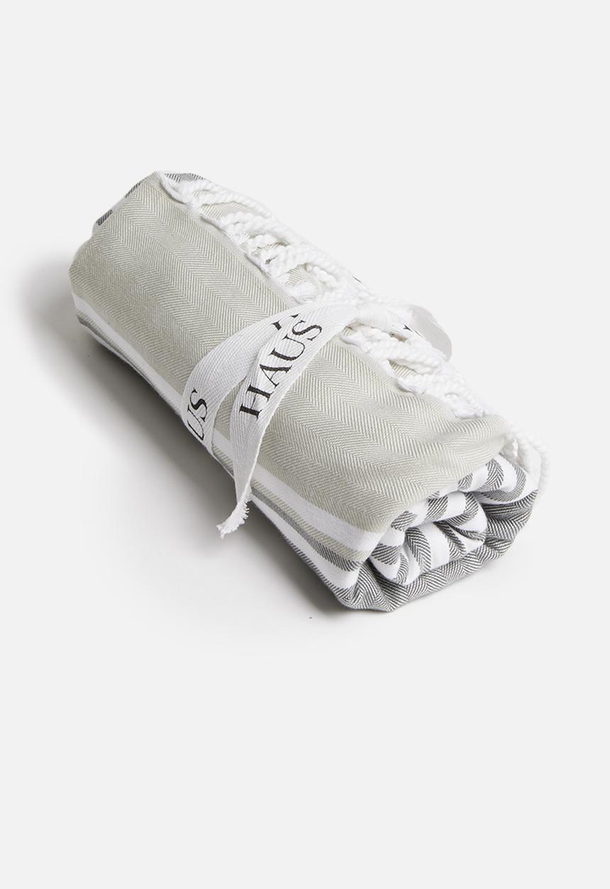 Hertex Haus - Balkan hammam towel (90x150) - granite
