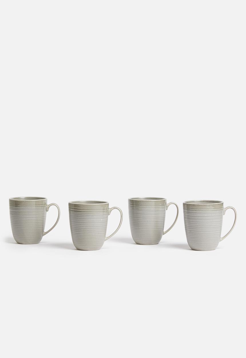 Sixth Floor - Swirl mug set of 4 - midnight
