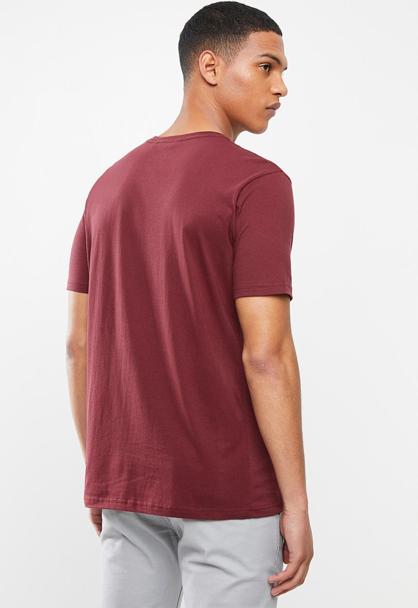 Ben Sherman - Target tee - burgundy 