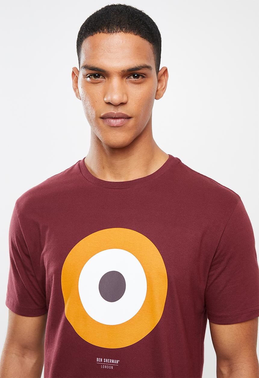 Ben Sherman - Target tee - burgundy 