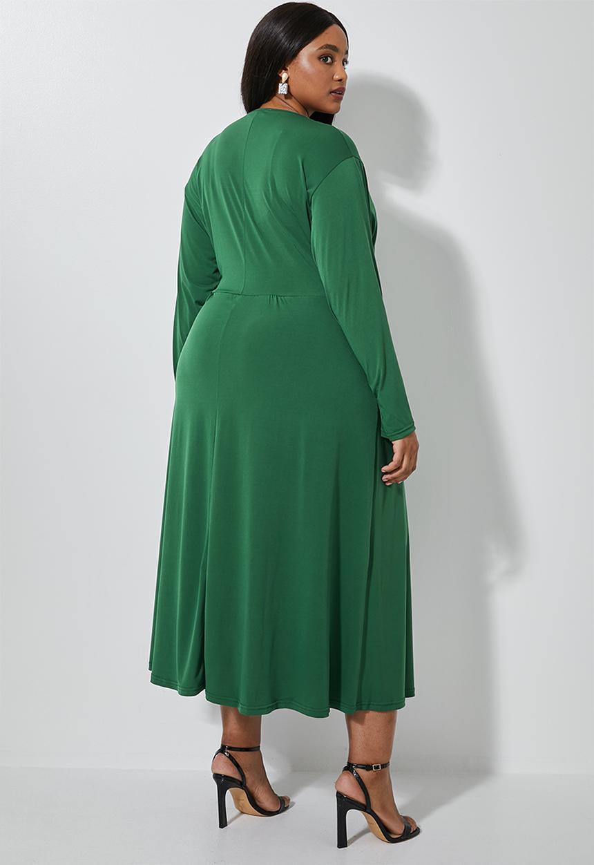 Superbalist - Dolman sleeve maxi - bottle green