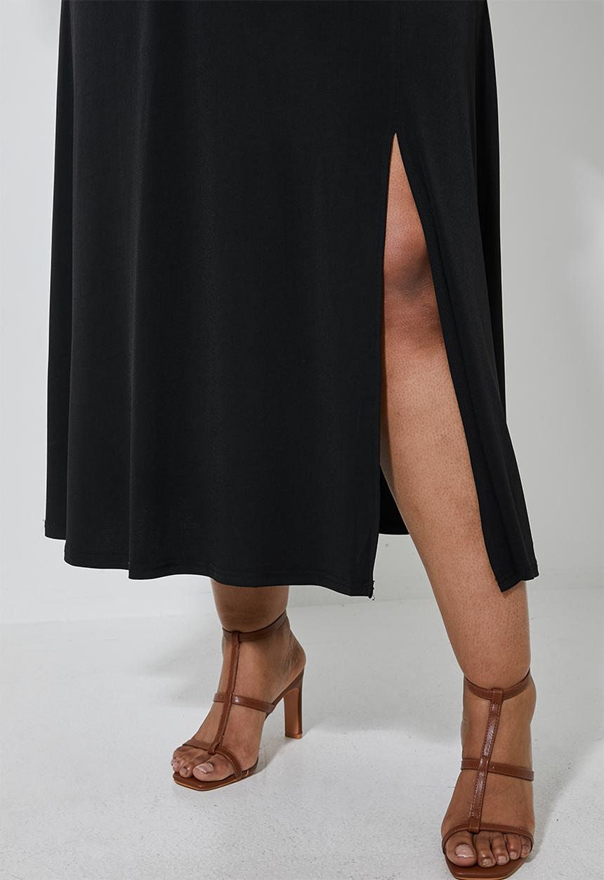Superbalist - Dolman sleeve maxi - black