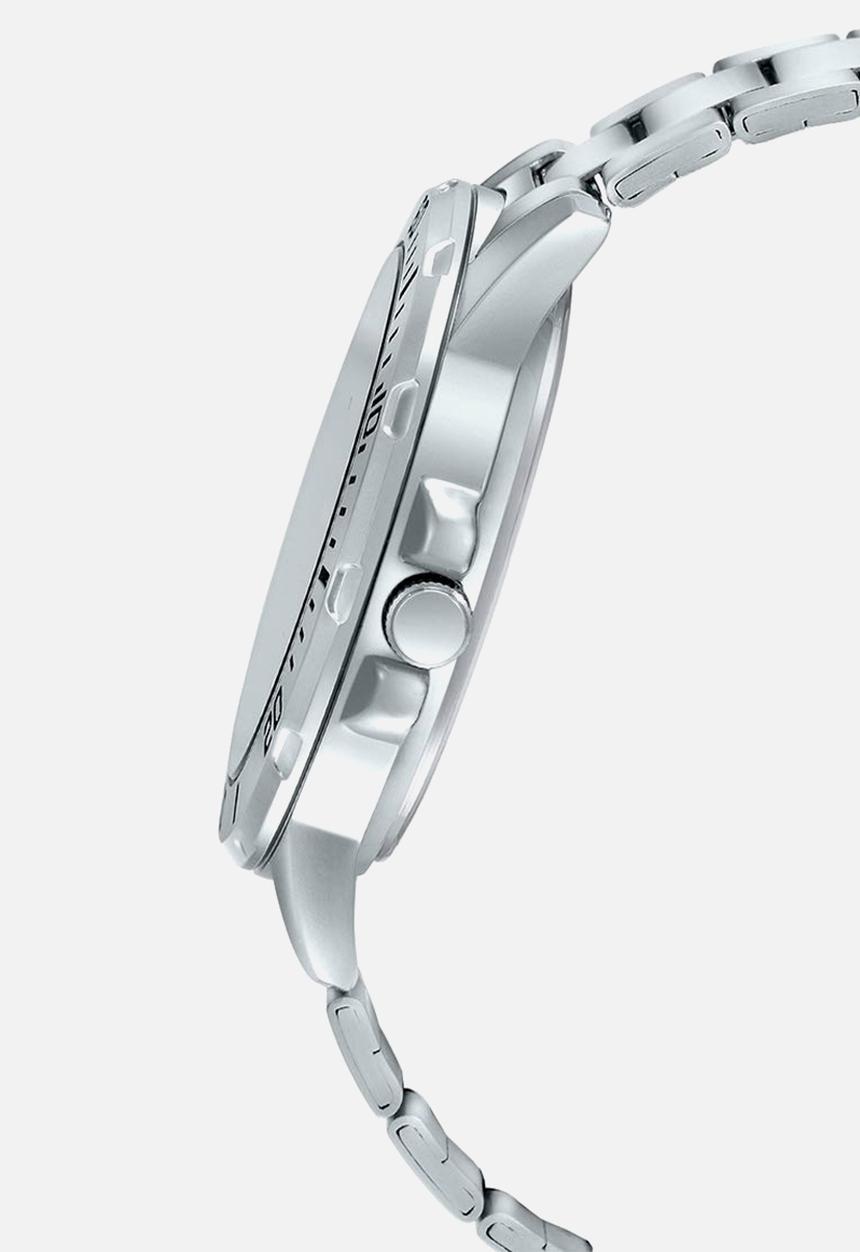 Casio - Wrist watch analogue - silver & blue