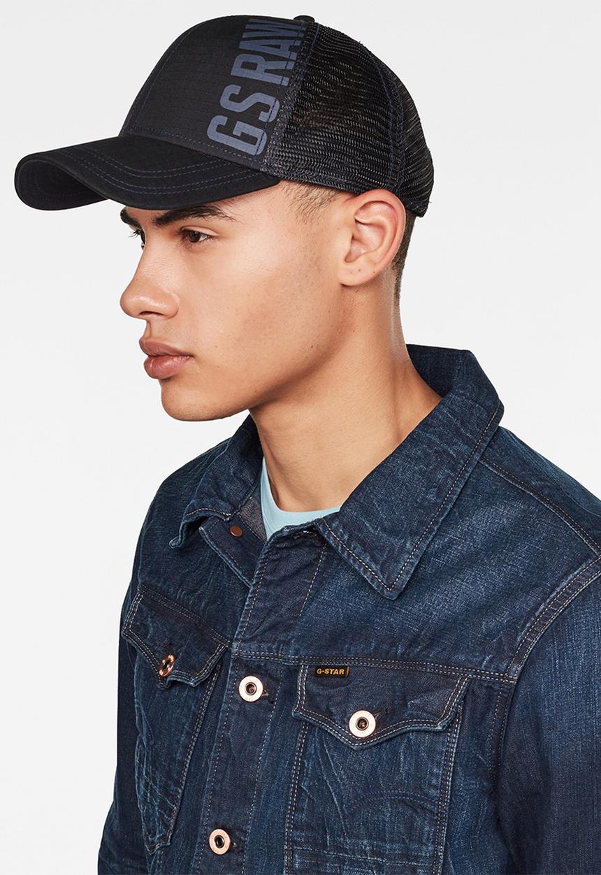 G-STAR - Baseball trucker cap - black