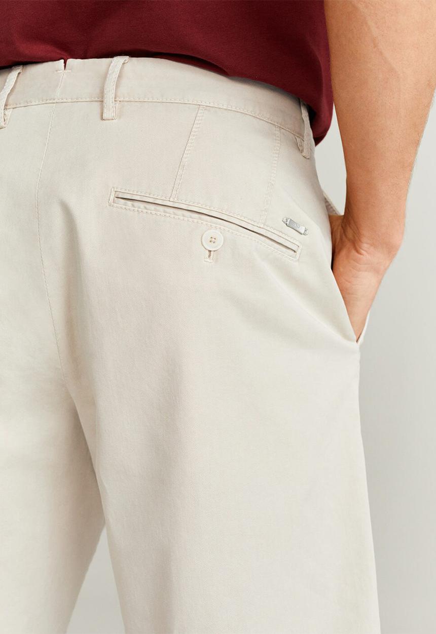 MANGO - Sansh bermuda shorts - light beige