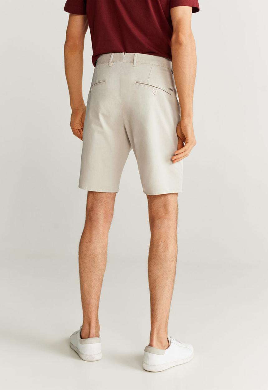 MANGO - Sansh bermuda shorts - light beige