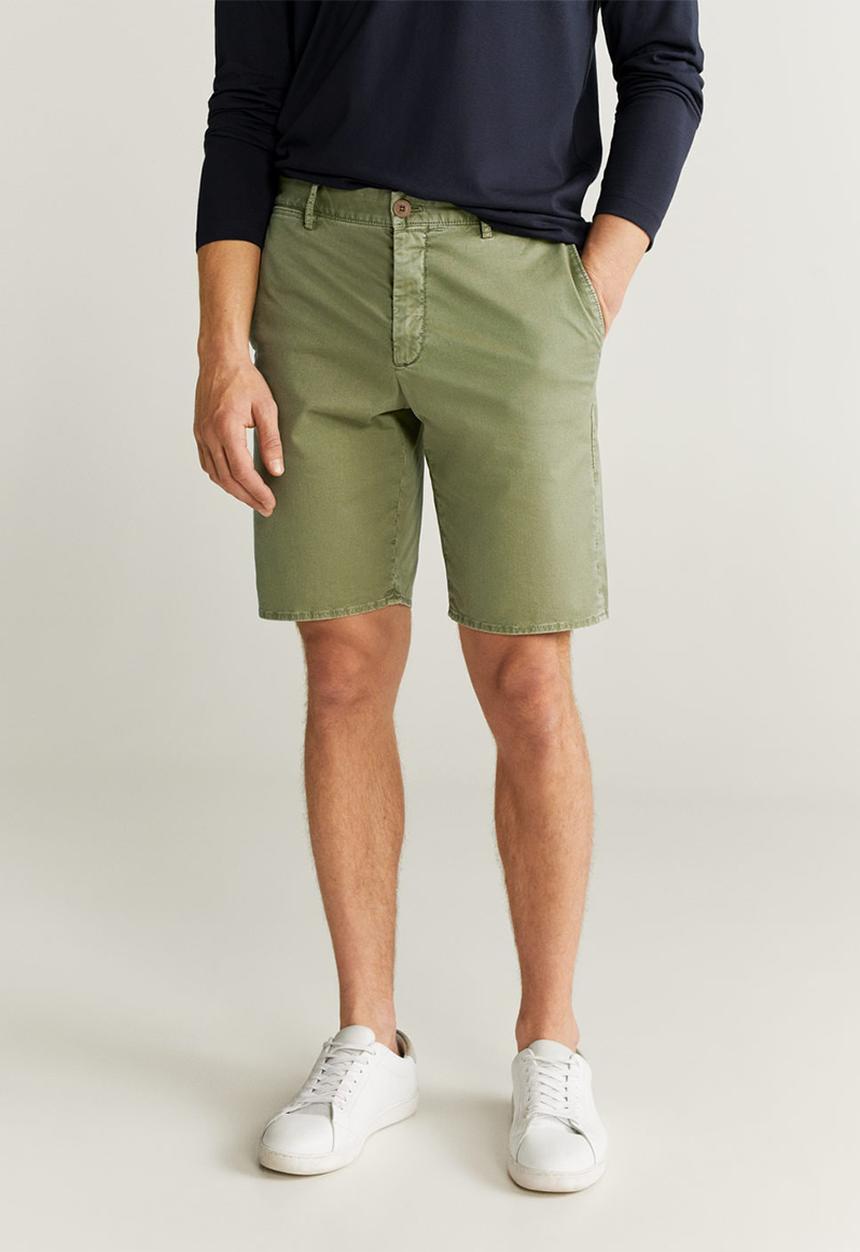 MANGO - Sansh bermuda shorts - khaki