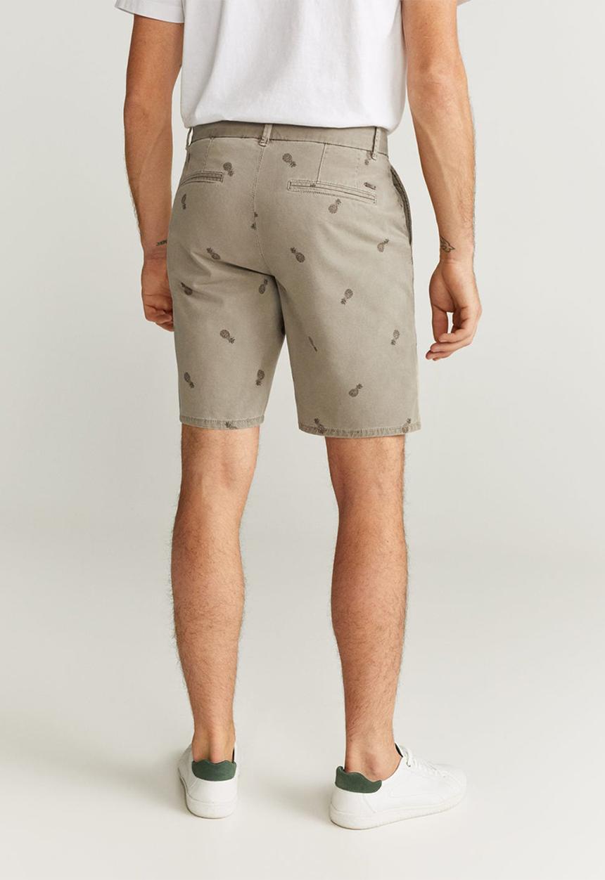 MANGO - Tinosh bermuda shorts - brown