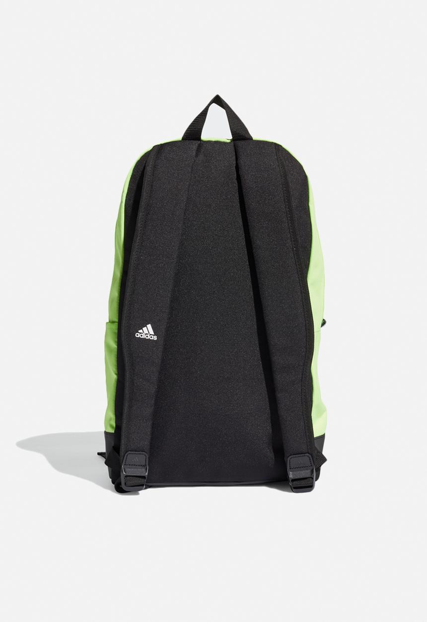 adidas Performance - Classic badge of sport backpack - black & signal green
