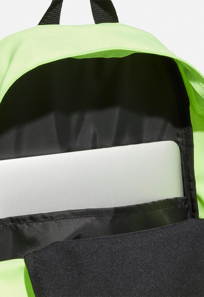 adidas Performance - Classic badge of sport backpack - black & signal green