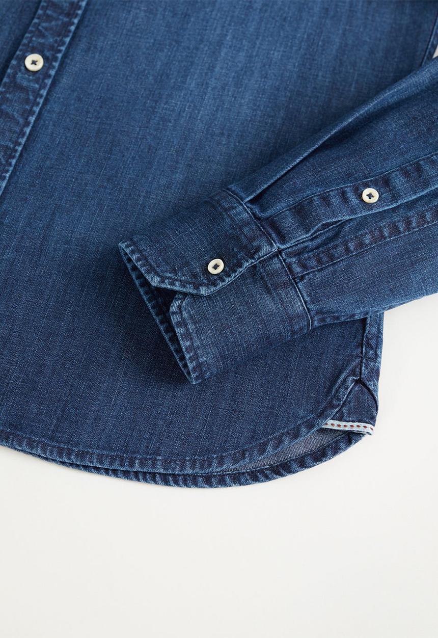 MANGO - David shirt - blue