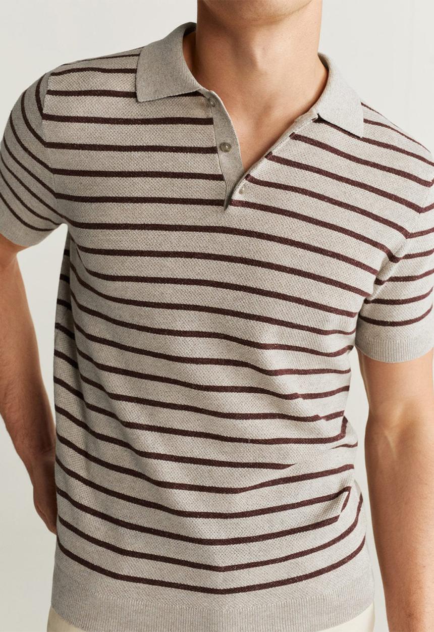 MANGO - Cuba polo - neutral