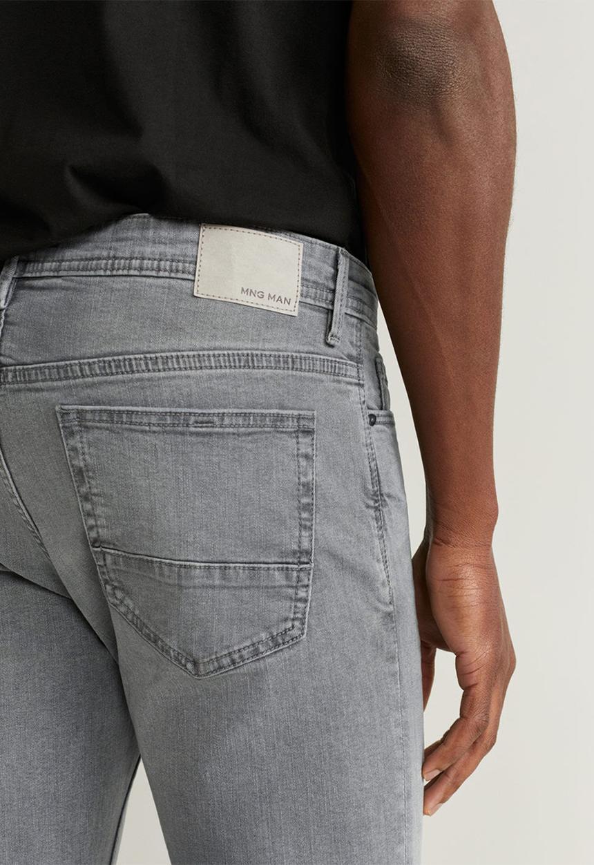 MANGO - Jude jeans - open grey