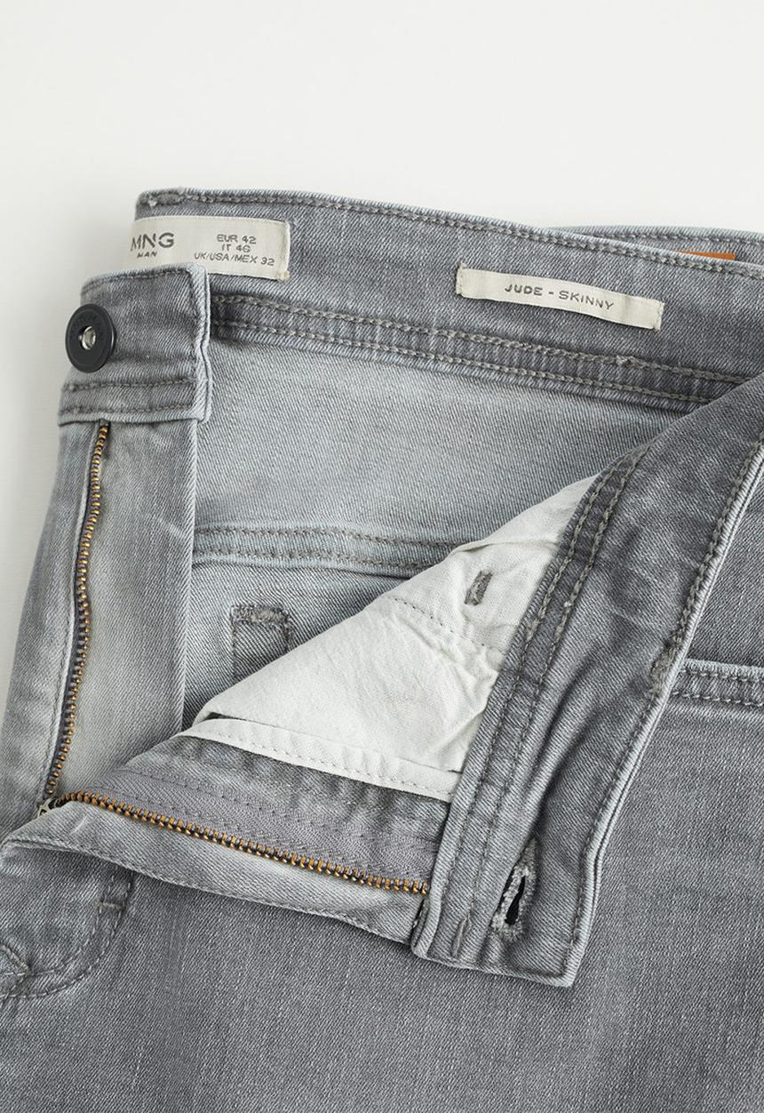 MANGO - Jude jeans - open grey