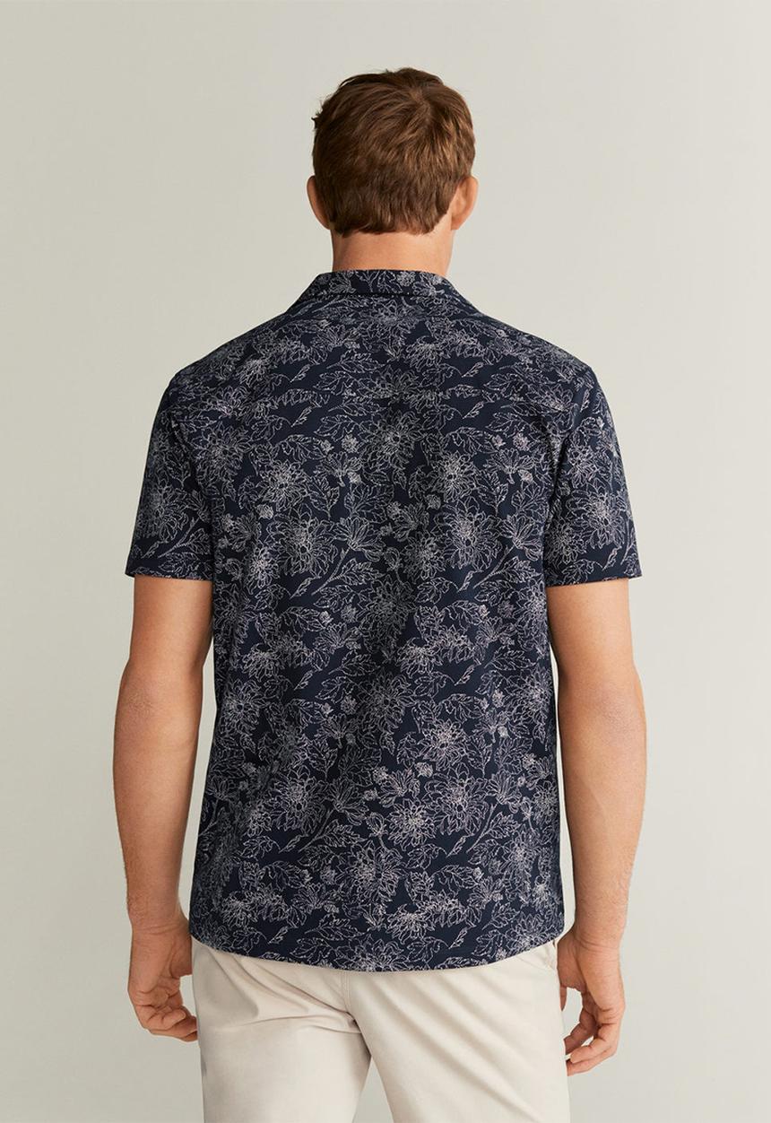 MANGO - Cris shirt - navy