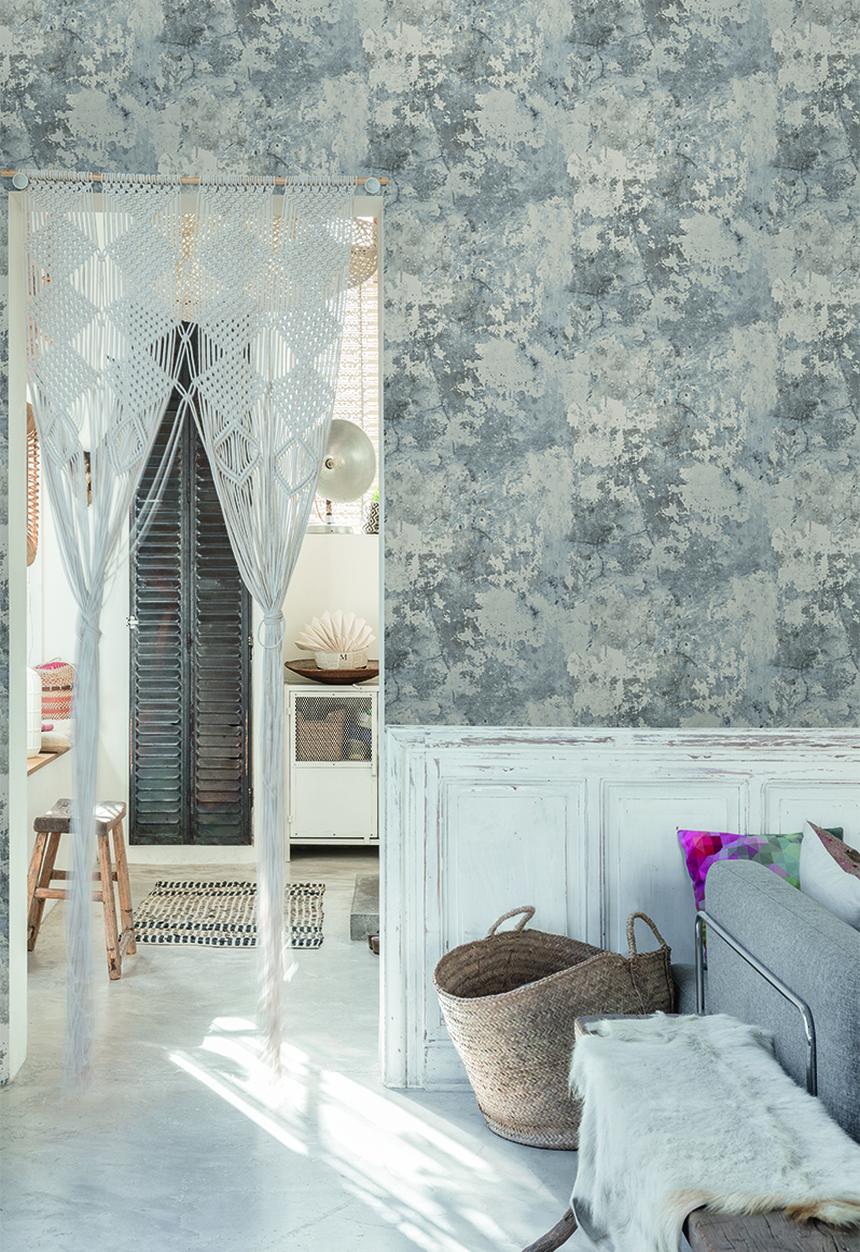Hertex Haus - Plaster wallpaper roll - pumice